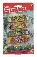Prstový skateboard set 4 ks